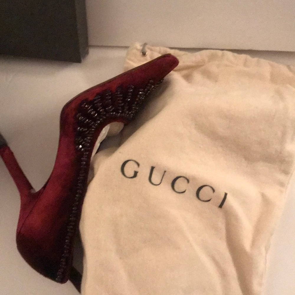 Gucci shoes and matching clutch - Picture 11 of 16